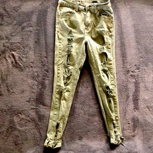 Brand V.I.P jeans color green